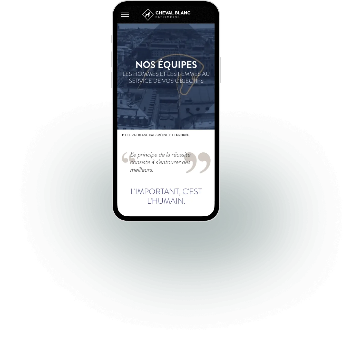 Cheval Blanc Patrimoine - Tête Chercheuse